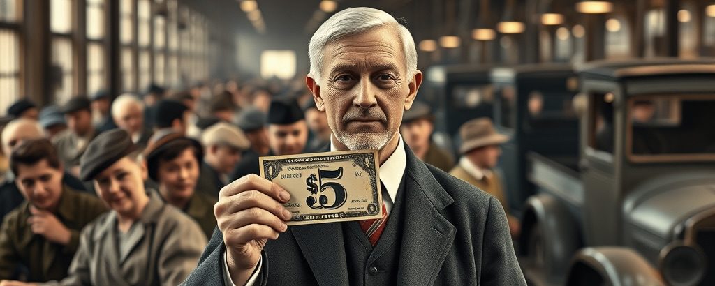 $5 Wage Workday: How Ford Doubled Their Profits While Paying More