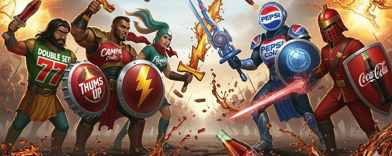 Indian vs Global Cola: Golden Days of Double Seven (77), Campa Cola and Thums Up!