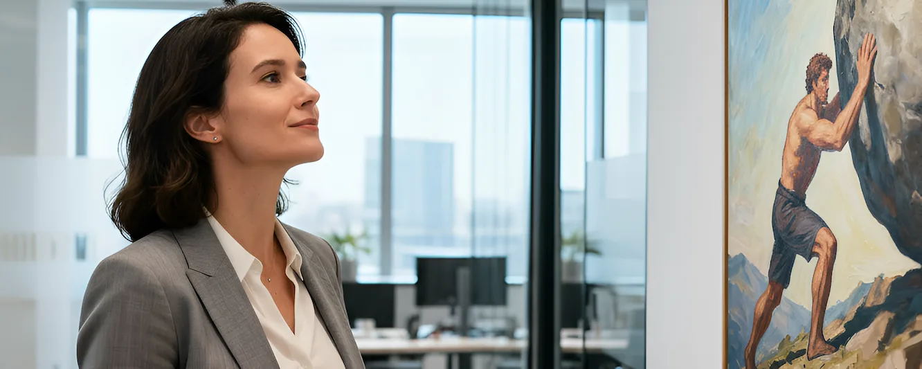 Finding Purpose in Toil: The Inspiring Leadership Parable of Sisyphus