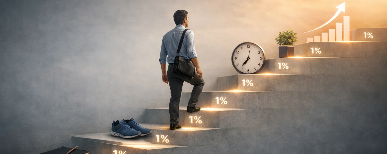 The 1% Pivot: How Marginal Gains Drive Big Self-Improvements